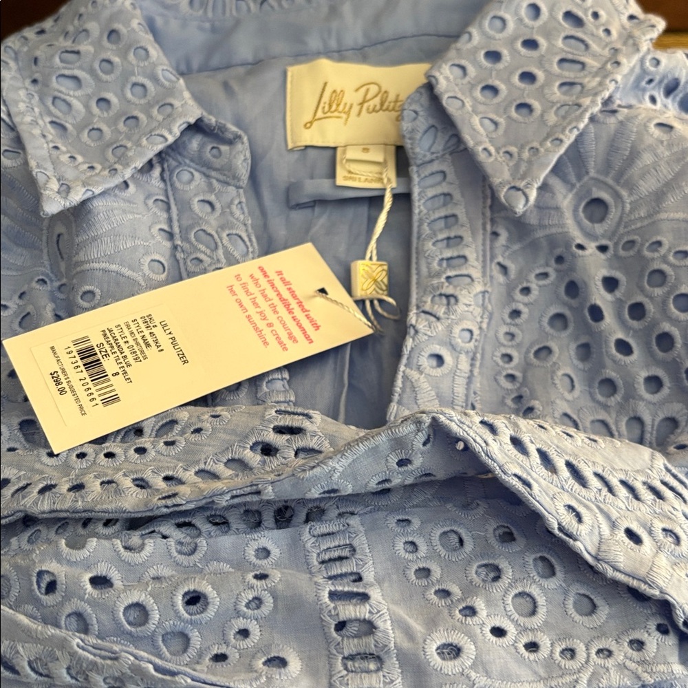 Lilly Eira Midi Shirtdress NWT - Picture 7 of 9